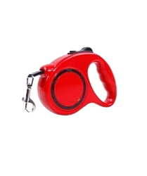 5 Metre Uzatmalı Otomatik Köpek Gezdirme Tasması KIRMIZI - Thumbnail