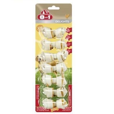 8 in 1 - 8İn1 Delights Bones Köpek Ödül Kemiği 7\'Li Xs