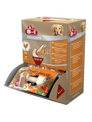 8in1 - 8in1 Delights Dental Xs Köpek Diş Bakım Kemiği Small Düğüm 12 gr