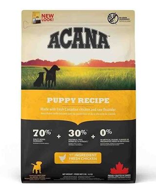 Acana - Acana Heritage Tavuk Yumurta ve Balıklı Yavru Köpek Maması 2 Kg