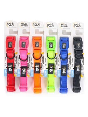 ALLYPAWS - Allypaws Dog Collar Medium Boyun Tasması Çok Renkli 2x35-50 cm