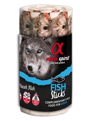 Alpha Spirit - Alpha Spirit Doğal Atıştırmalık Köpek Ödülü Balıklı 16x10 gr
