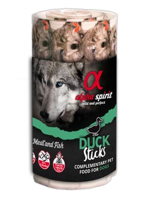 Alpha Spirit - Alpha Spirit Doğal Atıştırmalık Köpek Ödülü Ördekli 16x10 gr