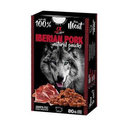 Alpha Spirit - Alpha Spirit Doğal Atşıtırmalık Köpek Ödül Maması Jambon 80 gr