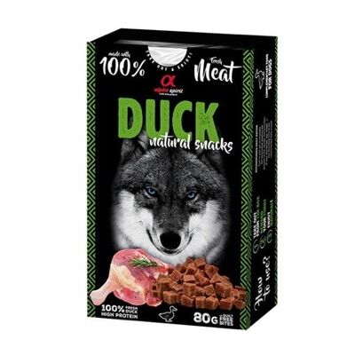 Alpha Spirit - Alpha Spirit Doğal Atşıtırmalık Köpek Ödül Maması Ördekli 80 gr