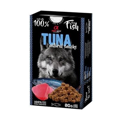 Alpha Spirit - Alpha Spirit Doğal Atşıtırmalık Köpek Ödül Maması Ton Balıklı 80 gr