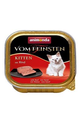 Animonda - Animonda Vom Feinsten Biftekli Yavru Kedi Konservesi 100 gr