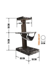 Basel Tırmalamalı Kedi Evi - Thumbnail