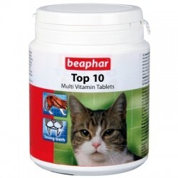 Beaphar Top 10 Kediler İçin Komple Vitamin Tablet (180 TABLET) - Thumbnail