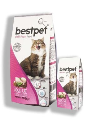 Best Pet - Bestpet Selection Tavuklu Yetişkin Kedi Maması 15 KG