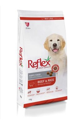 Reflex - Biftekli & Pirinçli Yavru Köpek Maması 3 Kg