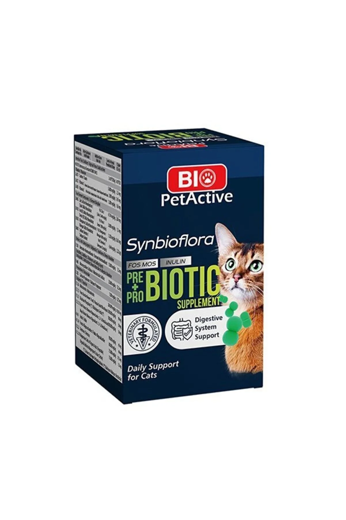 Bio PetActive - Bio pet Active Kedi Vitamin Synbioflora tabs 60 Tablet