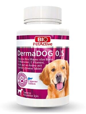 Bio Petactive - Bio PetActive Dermadog Küçük Irk Köpekler Için Sarımsaklı Maya Tableti 60 Adet