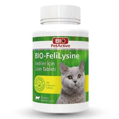 Bio Petactive - Bio PetActive Felilysine Kediler İçin Lizin Tablet 45 gr 90 Adet