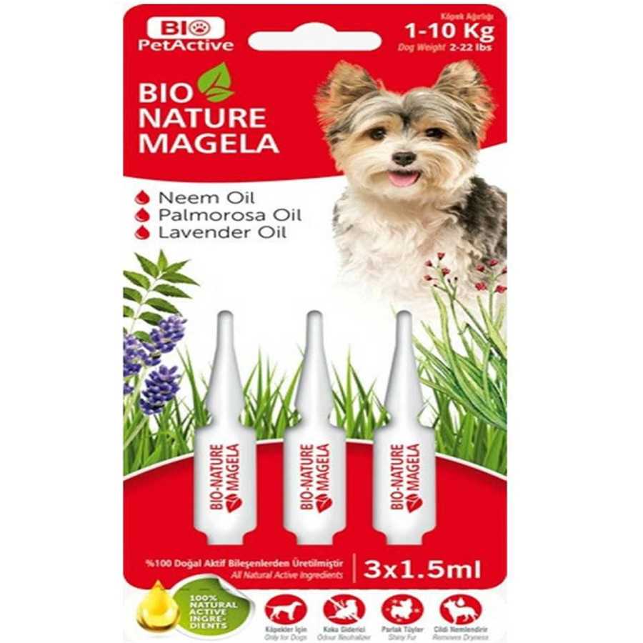 Bio PetActive Köpek Tüy ve Deri Bakım Damlası 110 kg Deri ve Tüy