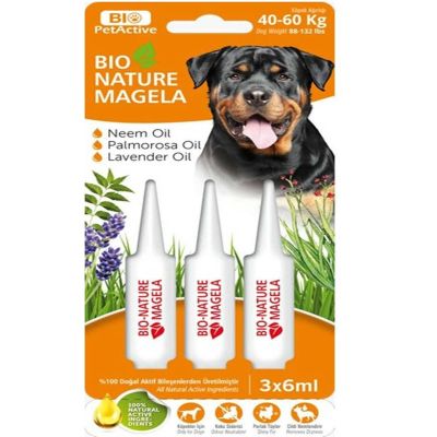 Bio Petactive - Bio PetActive Köpek Tüy ve Deri Bakım Damlası 40-60 kg