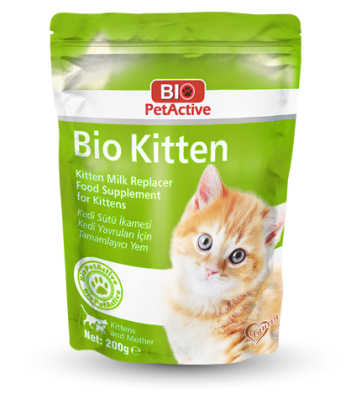 Bio Petactive - Bio PetActive Yavru Kediler için Süt Tozu 200 Gr