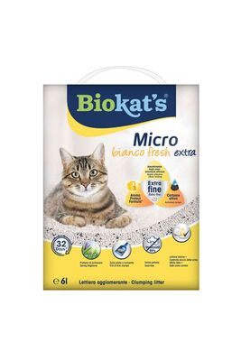 Biokat's - Biokat's Kedi Kumu Micro Bianco Fresh Extra 6lt