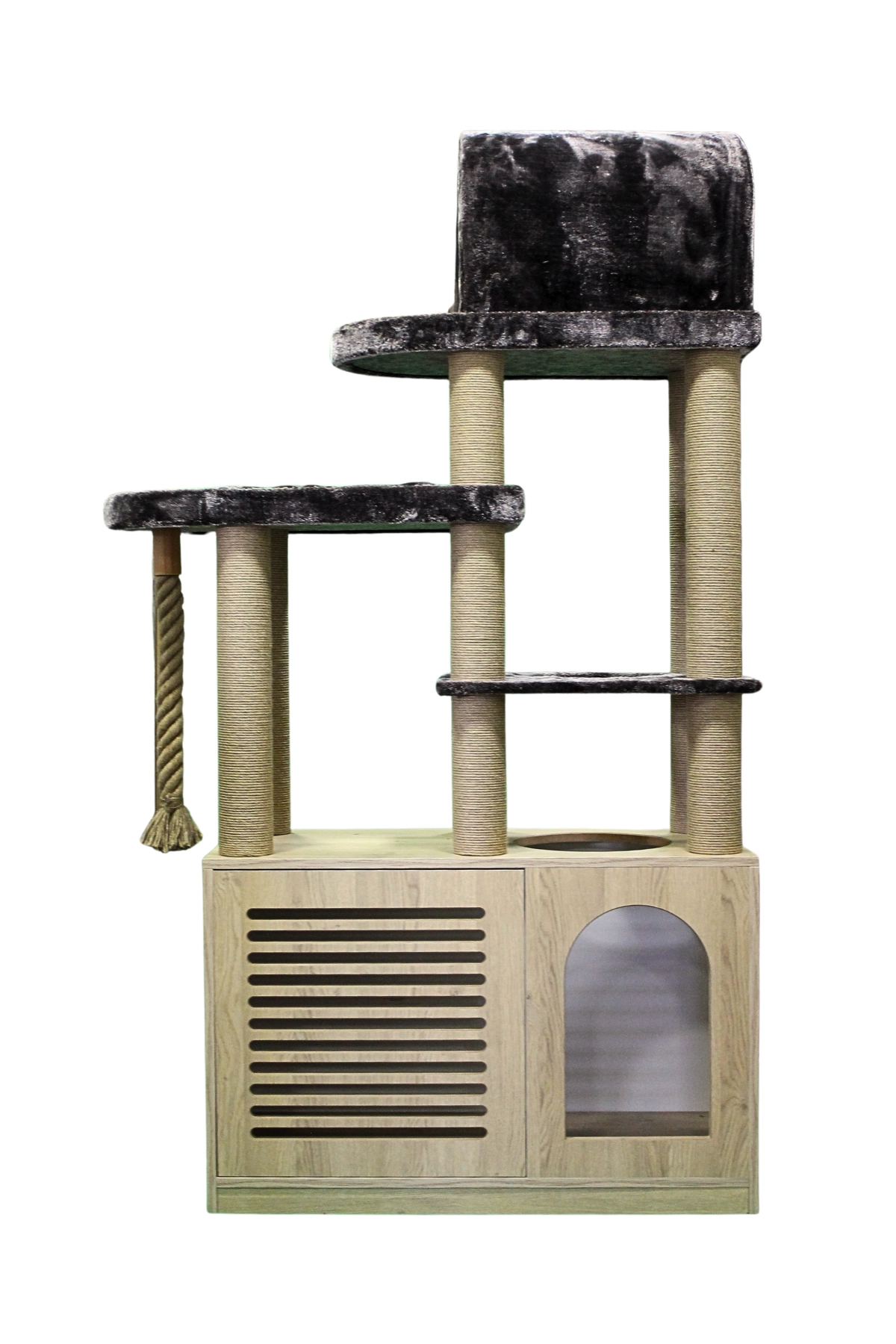 Lotus Pet Design - Bodrum Tırmalamalı Kedi Evi