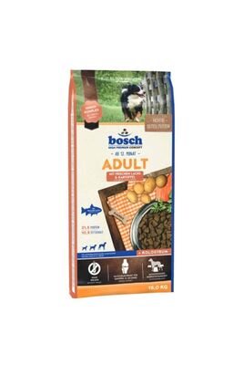 Bosch - Bosch Adult Tahılsız Somon Balıklı Patatesli Yetişkin Köpek Maması 15 Kg