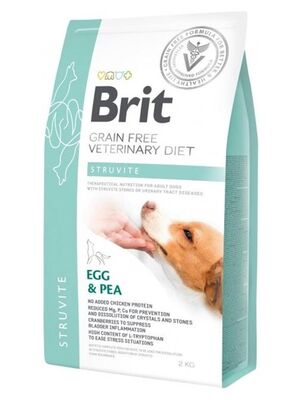 Brit Care - Brit Veterinary Diet Struvite İdrar Yolu Sağlığı Destekleyici Tahılsız Köpek Maması 2 Kg