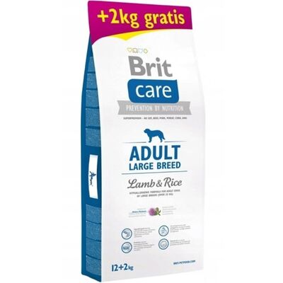Brit Care - Brit Care Hypo-Allergenic Kuzulu Büyük Irk Yetişkin Köpek Maması 12kg + 2kg HEDİYE!