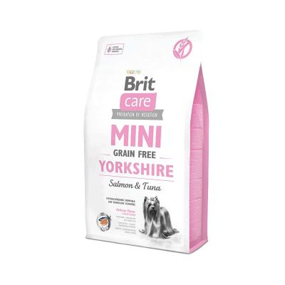 Brit Care - Brit Care Tahılsız Mini Yorkshire Somonlu Köpek Maması 2 kg