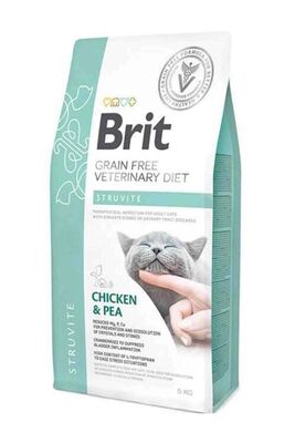 Brit Care - Brit Care Veterinary Diet Struvite Idrar Yolu Sağlığı Destekleyici Tahılsız Kedi Maması 5kg