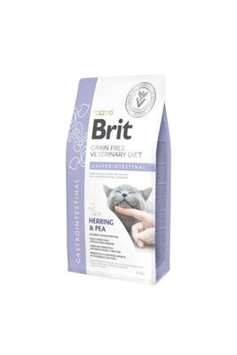 Brit Care - Brit Veterinary Diets Gastrointestinal Tahılsız Ringa Balıklı Kedi Maması 5 Kg