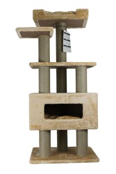 Cenevre Tırmalamalı Kedi Evi - Thumbnail