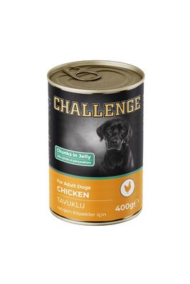 Challenge - Challenge Tavuklu Yetişkin Köpek Konservesi 400 gr