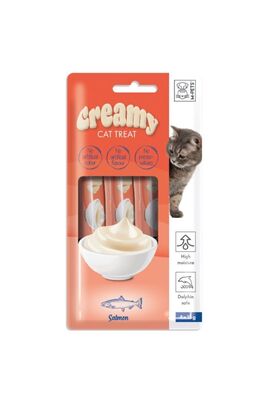 Mpets - Creamy Somon Balıklı Kedi Ödülü 4x15gr