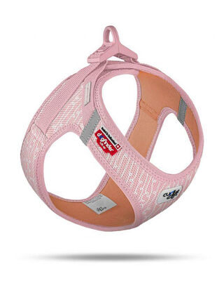 Curli - Curli Vest Harness Air Mesh Köpek Göğüs Tasması 3XS Pembe