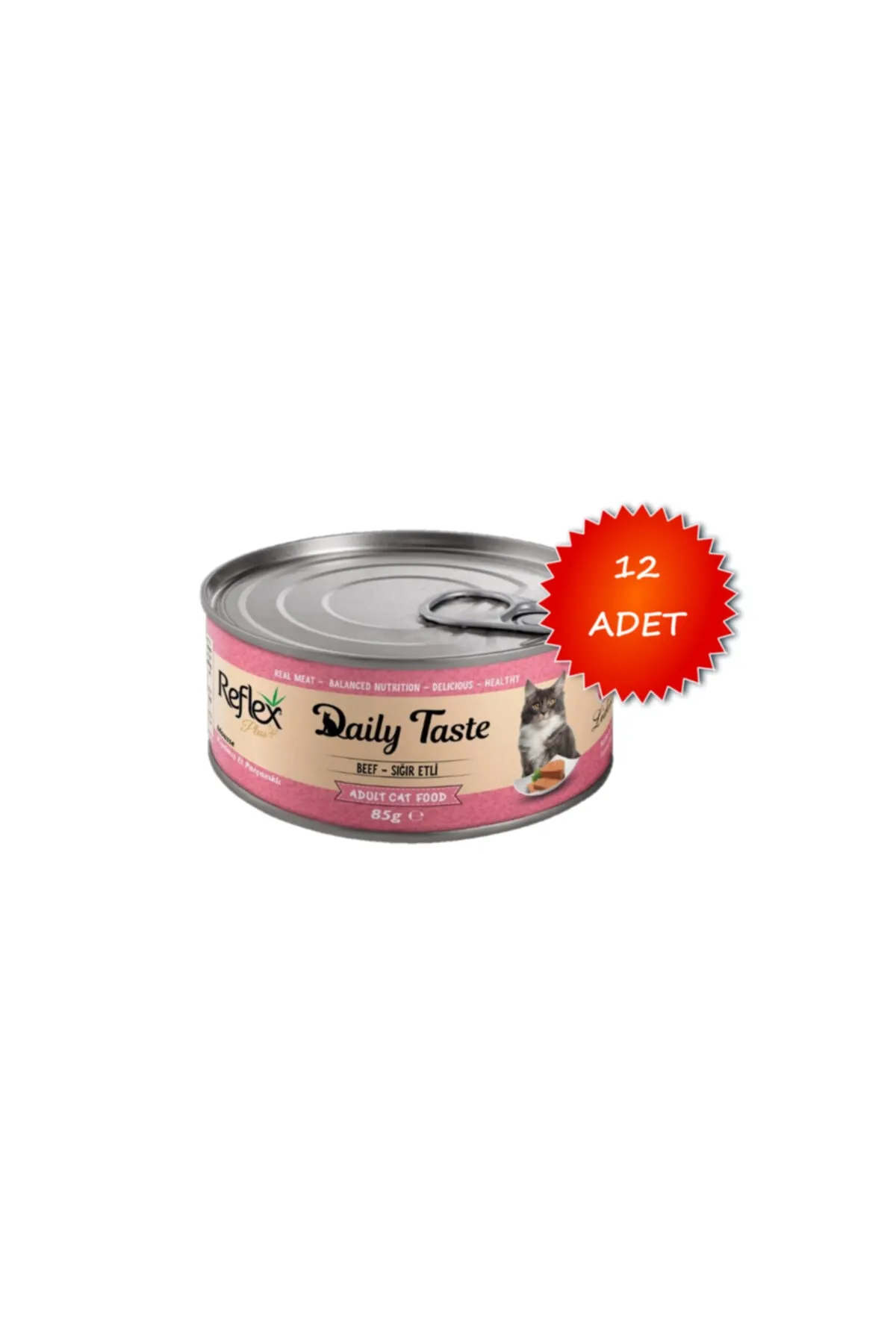 Reflex Plus - Reflex Plus Daıly Taste Kıyılmış Sığır Etli 85Gr - 12 Adet