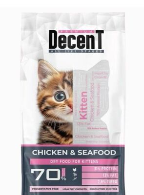 Decent - Decent Kitten Yavru Kedi Maması 1.5 Kg