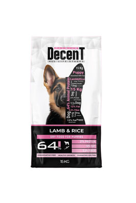 Decent - Decent Kuzu Etli Yavru Köpek Maması 15 Kg