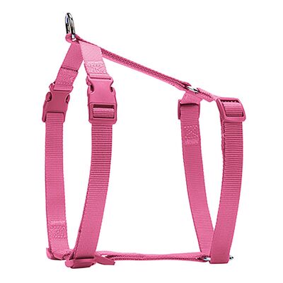 Doggie - Doggie Ayarlı Dokuma Göğüs Tasması 1,5X30-45Cm Pembe