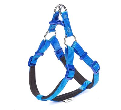 Doggie - Doggie Konfor Dokuma Ronin Göğüs Tasması 1,5X35-40Cm Mavi