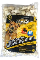 Doglife Sütlü Düğümlü Kemik Beyaz 9-10 Gr ( 100 Adet ) - Thumbnail