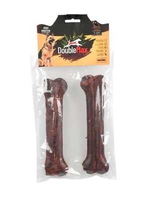 DoubleMax - DoubleMax Barbekülü Press Kemik Köpek Ödülü 22 Cm - 2'Li