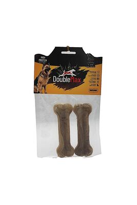 doublemax - Doublemax Preslenmiş Kemik Naturel 12 Cm 2 Adet