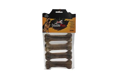 doublemax - Doublemax Preslenmiş Kemik Naturel 12 cm 4 Adet