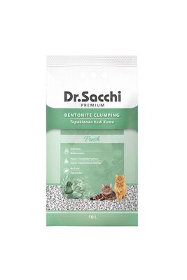 Dr. Sacchi - Dr Sacchi Fresh Bentonit Kedi Kumu 10lt