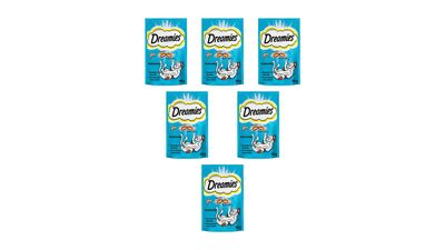 Dreamies - Dreamies Balıklı Kedi Ödülü 60 Gr X 6