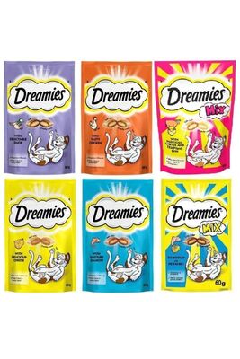 Dreamies - Dreamies Kedi Ödülü Karışık Avantaj Paketi 6'Lı