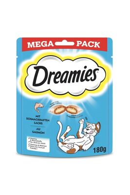 Dreamies - Dreamies Mega Somonlu 180 G Kedi Ödül Maması