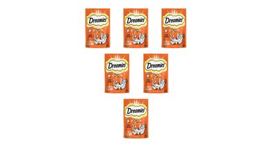 Dreamies - Dreamies Tavuklu Kedi Ödülü 60 Gr X 6