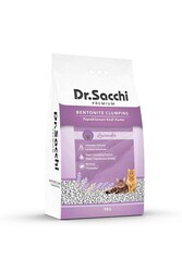 Dr.sacchi Lavanta Kokulu Bentonit Kedi Kumu 10 Lt - Thumbnail