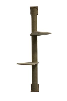 Lotus Pet Design - DUVAR DİK 2 RAFLI TIRMALAMA