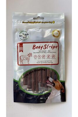 Econatura - Econatura Beef Strape Yumuşak Biftek Şeritleri Köpek Ödülü 100 Gr